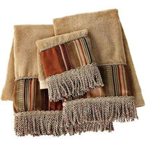 Japanese Lattice Waffle Towels - Brown - The Foundry Home Goods