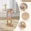 Petite table d'appoint, table de bout de style campagnard avec pieds en lettre B, table de bout de salon en bois avec table de bout pour petits espaces de chambre à coucher