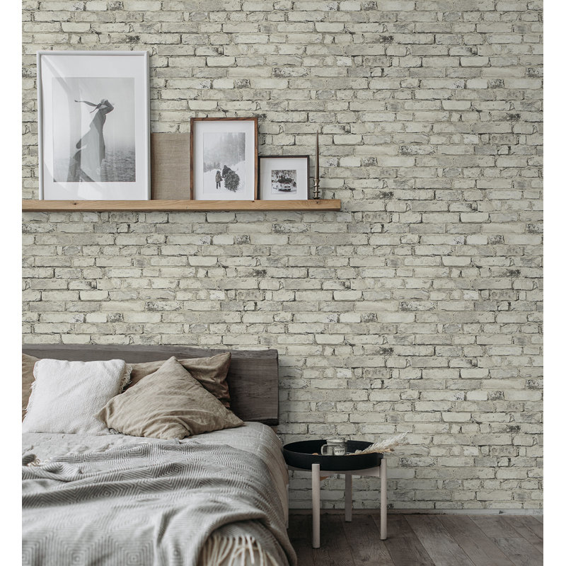 Rouleau de papier peint L 33 pi x l 20,5 po Alainah