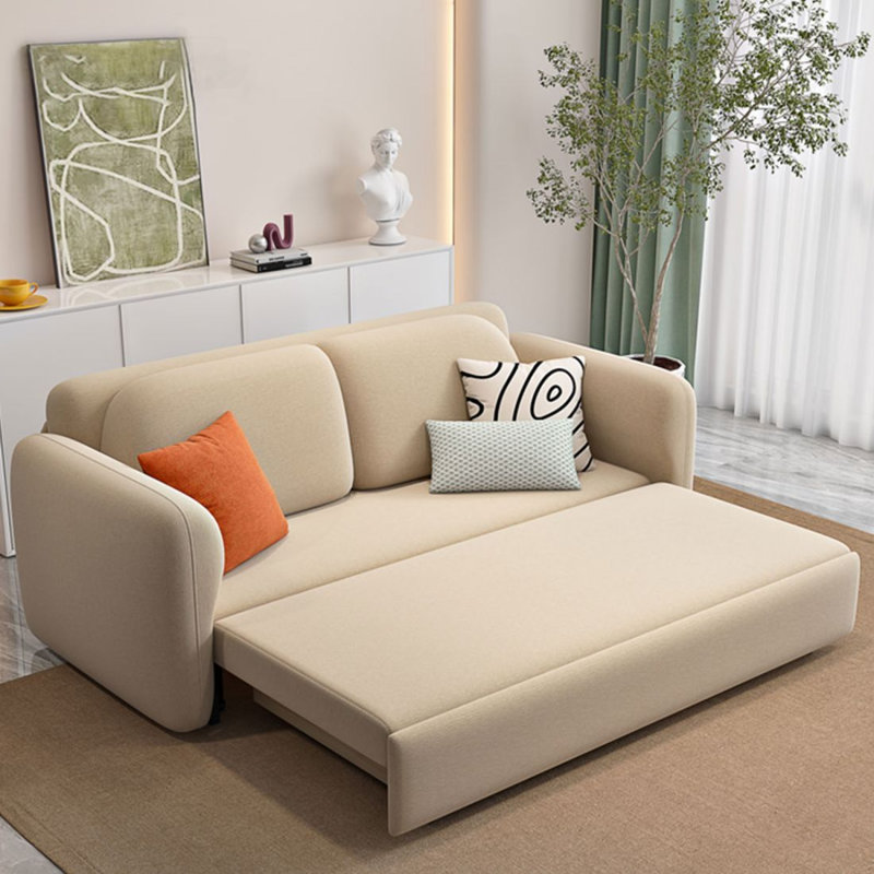 Canapé-lit moderne et simple pliable avec rangement, H 31,5 po x l 68,9 po x P 32,28 po