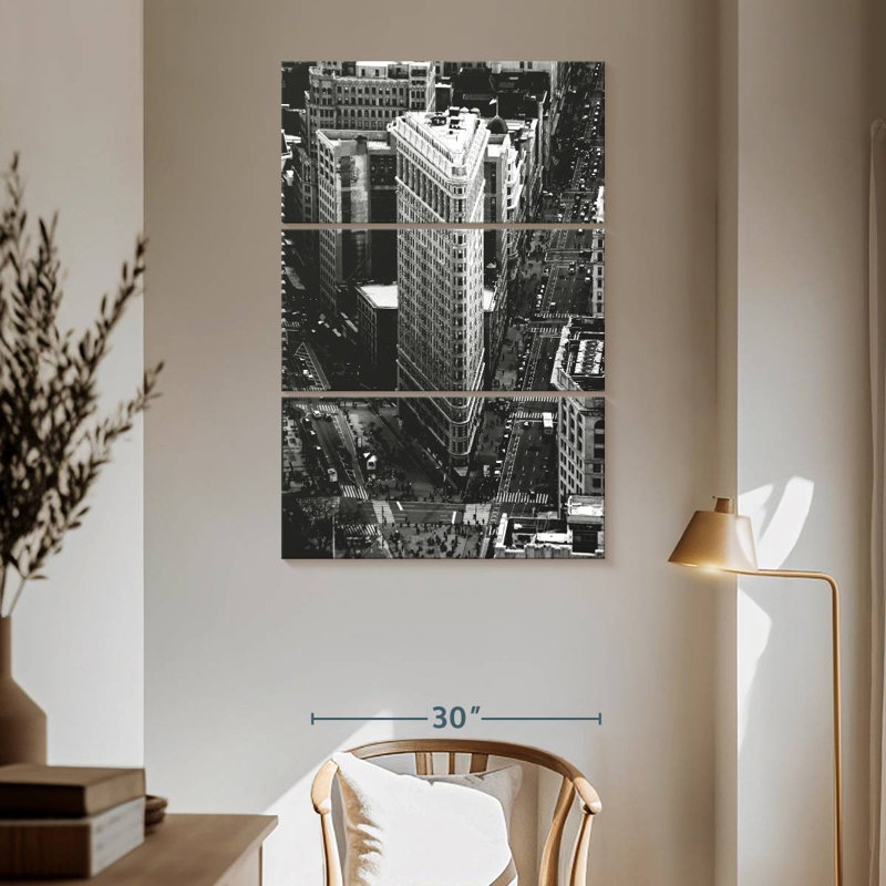 Lilie Falitron Building, 65" H x 42" W