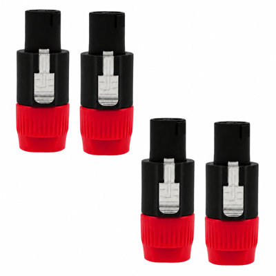 5Core Speakon Adapter High Quality Audio Jack Male Audio Pin Speaker Adapter Connector
