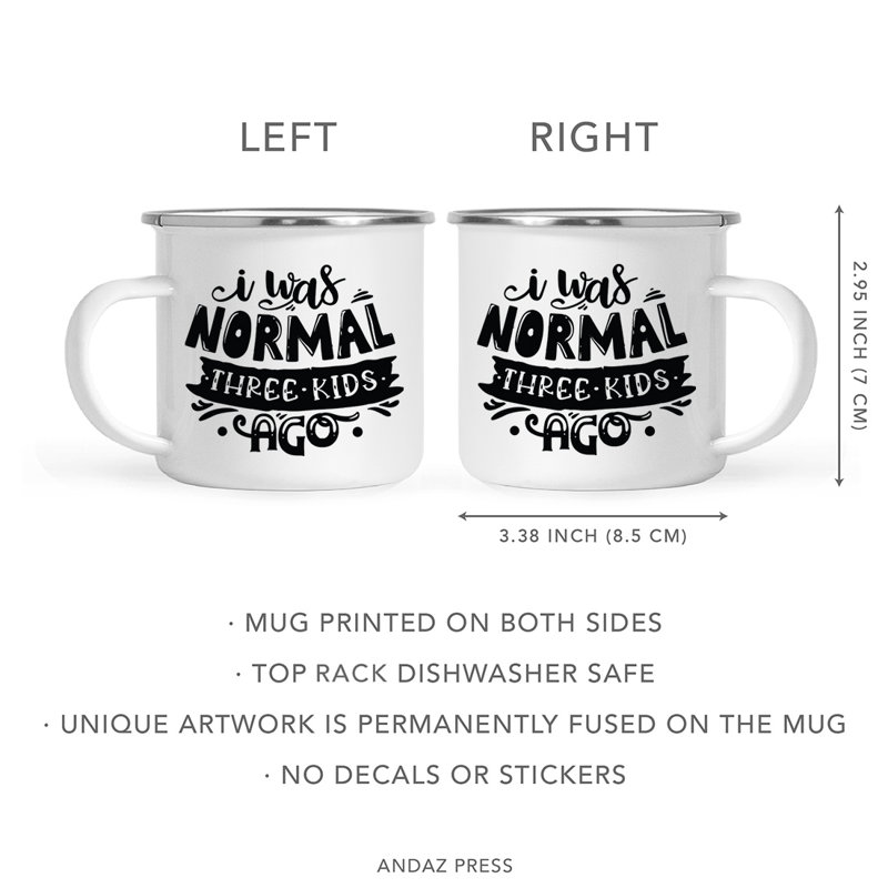 Tasse de camping «Funny Mom», Enfants