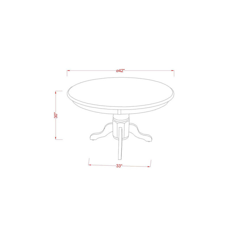 3 Piece Dining Room Table Set Contains a Round Kitchen Table with Pedestal and 2 Light Beige Linen Fabric Parson Dining Chairs, Linen White