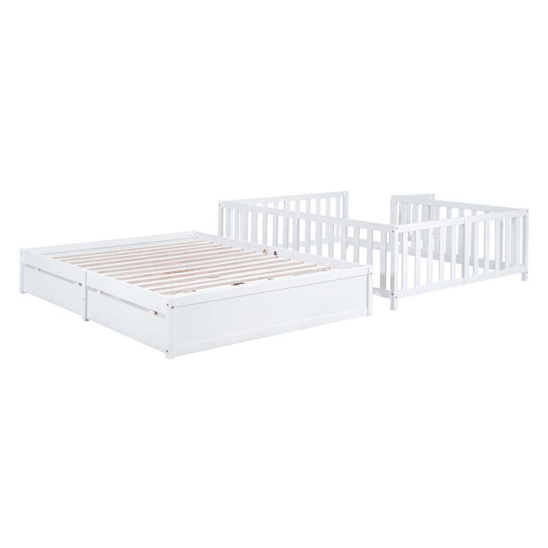 Loudella Daybed, White, Full / Double