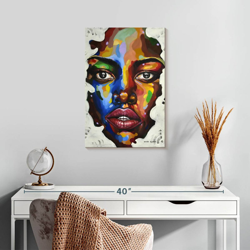 Leisha Ethnic Isolation I, 24" H x 16" W