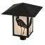 Tête de lanterne câblée à 1 lumière H 16 po Seneca Craftsman