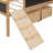 Twin Size Loft Bed With Climbing Frame-1931606922