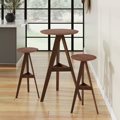 Chansoo 2 - Person Three Leg Dining Set
