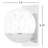 Cleo 1 Light Wall Sconce