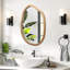 Miroir décoratif ondulé