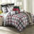 Cotton Striped Quilt Set-66603411