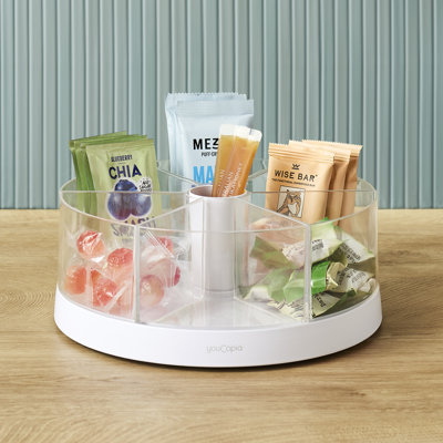 YouCopia SmoothSpin Turntable Organizer with 6 Bins