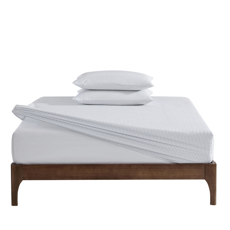 Nautica Fitted Sheet and Standard Pillowcase Sets, Clarkson Checkered, Twin XL Sheet Set + Fitted Sheet + 1 Pillowcase