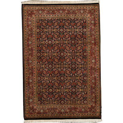 Gramercy Wool Oriental Area Rug in Plum