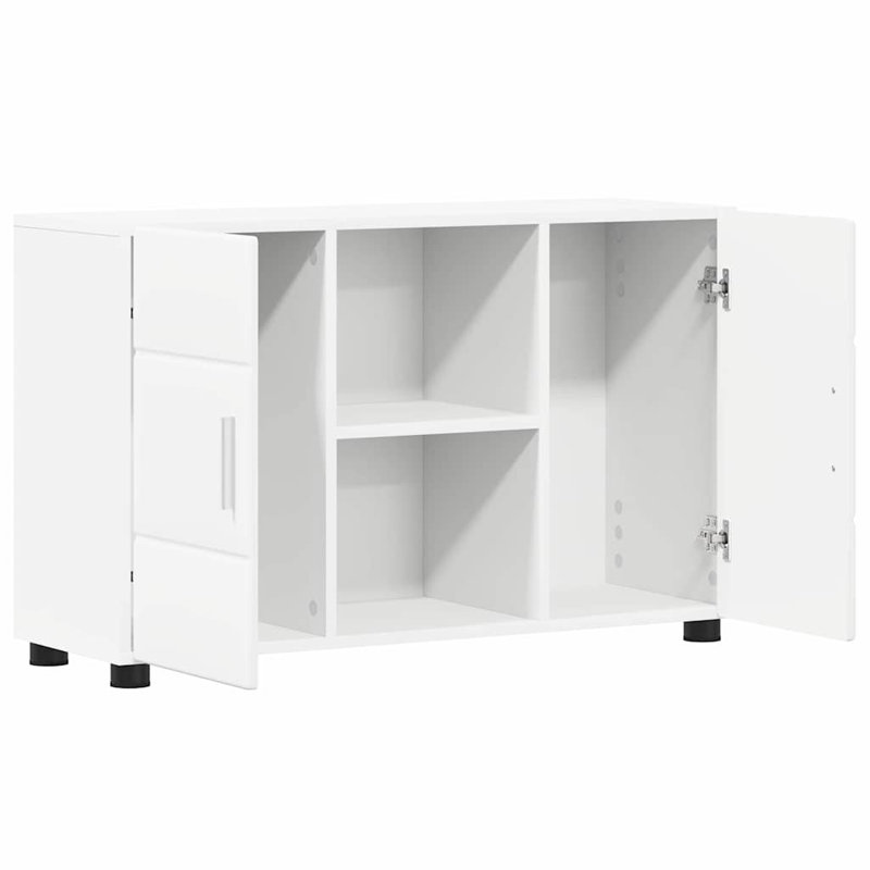 Rectangle Accent Cabinet, White
