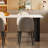 Modern Creative Rock Slab Dining Table Set-614644444
