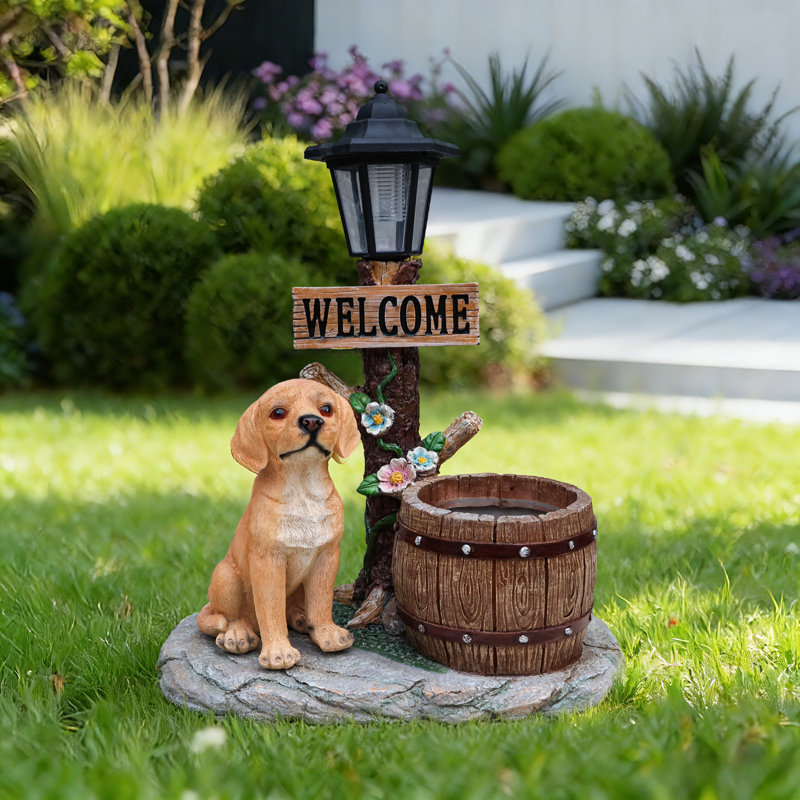 Statue de jardin Labrador