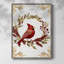 «Christmas Holiday Art CMLVI», reproduction d'art encadrée - bois massif XMA171736-1614755246