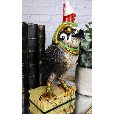 Figurine Elijah-Lee, dieu égyptien du ciel, faucon Horus avec pschent