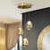 Neher 3 - Light Gold/Champagne LED Cluster Pendant