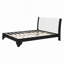 Cadre de lit en pin et bois composite 210 x 177 cm, matelas de 6 à 8 pouces (227 kg), sans sommier, mobilier de chambre moderne