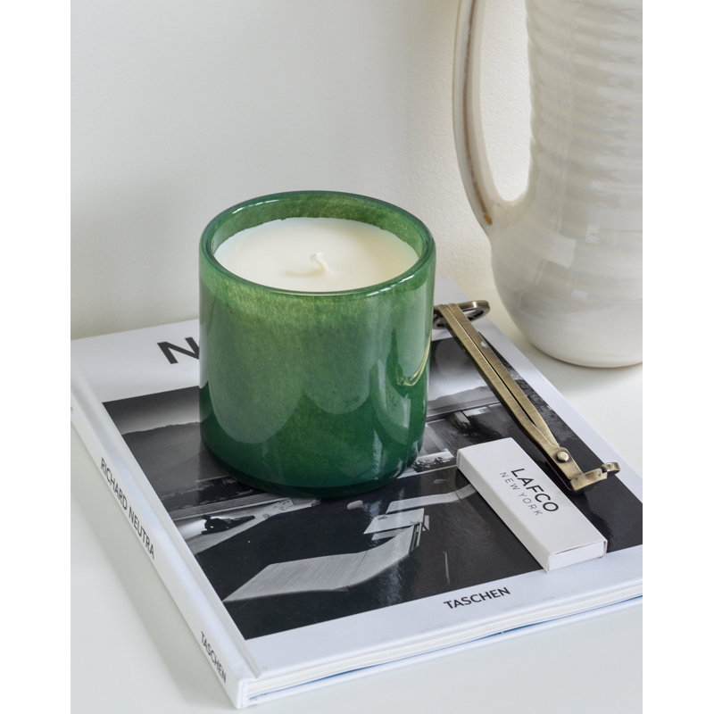 Verdant Breeze Soy Wax Scented Candle with Single Wick