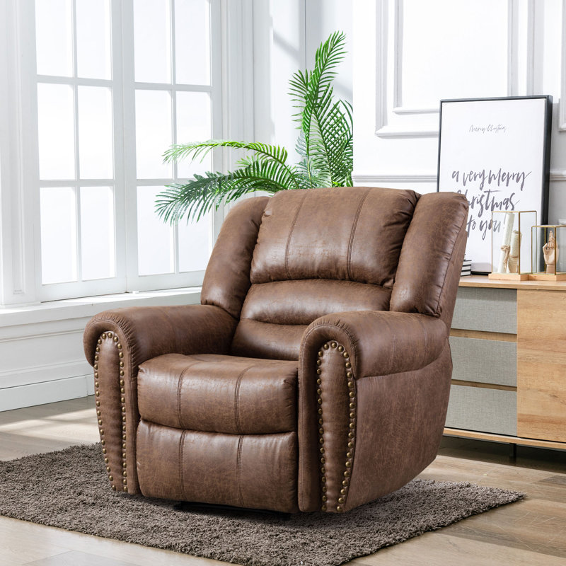 Fauteuil inclinable standard standard Ovellette de 40,5 po de largeur, Brun