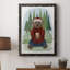 «Cvetana Lumberjack Bear Latte», reproduction d'un seul cadre photo sur toile-88442262-88442259