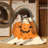 Machine Washable Soho Halloween Modern & Contemporary Abstract Rug in Beige – Beige Binding-1579465356