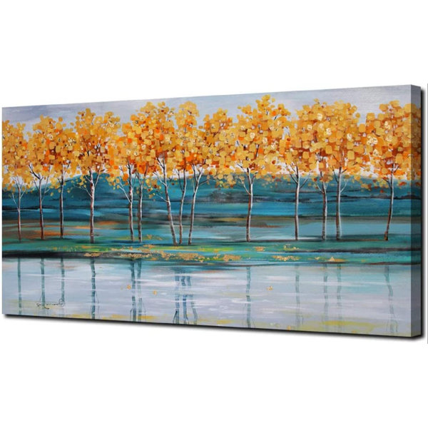 Millwood Pines Framed On Canvas Painting | Wayfair