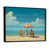 Black Floater Framed