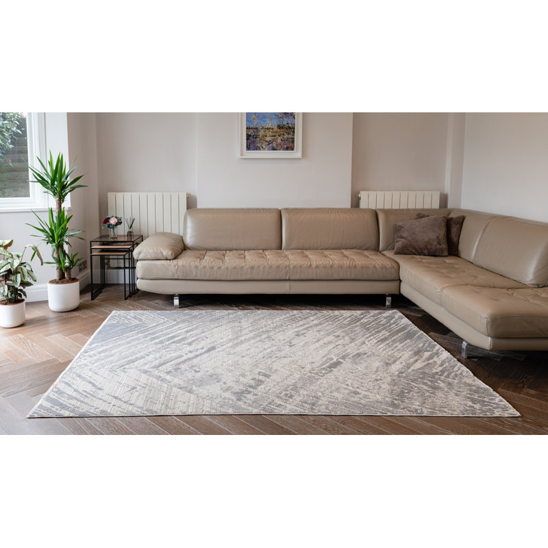 Hinesville Geometric Area Rug, Rectangle 240 x 330cm