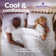 Slumberdown Cool Summer Nights Firm Support Pillow Set (4) - Cooling for Back & Side Sleepers
