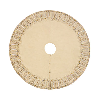 Gilded Sparkle Tree Skirt