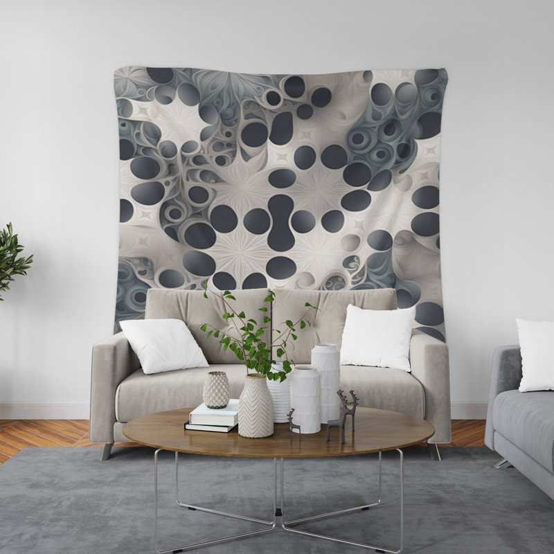 Tapisserie murale, H 60 po x l 51 po x P 0,5 po