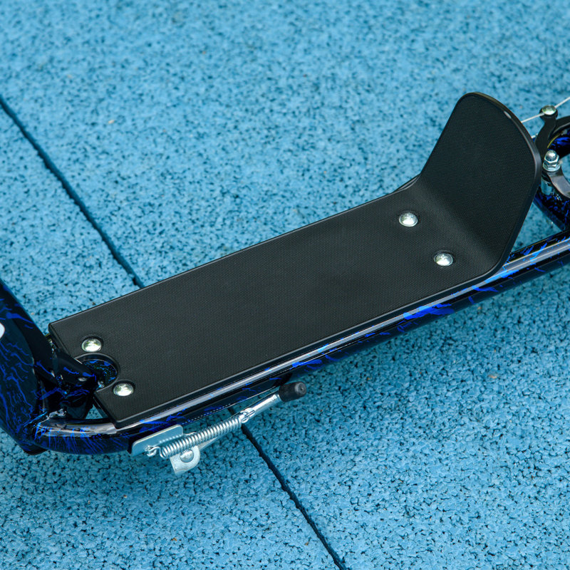 AIYAPLAY Kids Scooter Big Wheel Kick Scooter for Kids 6-12 Years Old, Blue
