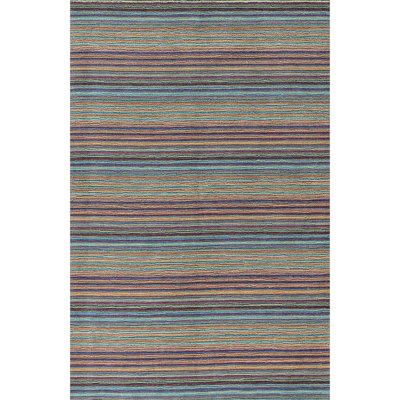 Gabbeh Wool Striped Area Rug