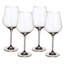 La Divina 12.75 oz. Lead Free Crystal White Wine Glass