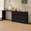 Table de coiffeuse extensible avec 6 tiroirs-6703221