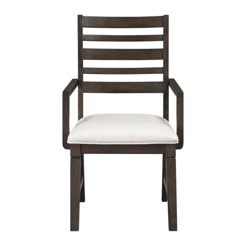 Ensemble de 2 chaises rembourrées en bois de style classique avec confort et durabilité