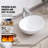 Modern Ceramic Vessel Sink 16"x13.4" Bathroom Vanity Bowl Countertop White