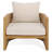 Gale Teak & Hyacinth Paiot Chair