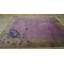 Rectangle 1920s Chinese - Art Deco Purple Room Size Antique Wool Knotted Rug