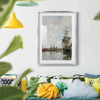 Vintage Nautical Print XLIII -Framed Print