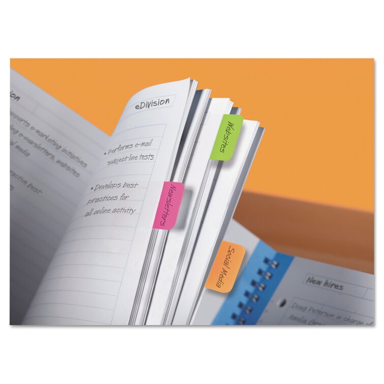 12 Sheets Tags Index Label Page Tabs Sticky Annotation Supplies