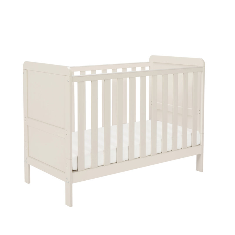 Babymore Caro Urban Mini Cot Bed, Cashmere