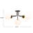 Kincheloe Glass Semi Flush Mount-1823381057