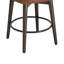 Tabouret de bar et de comptoir pivotant rembourré Chilmark-112983111
