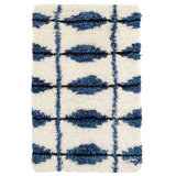 Noma Indigo Handwoven Wool Rug